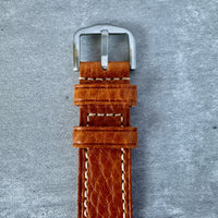 Thumbnail for Buffalo Embossed Nappa Leather Watch Strap