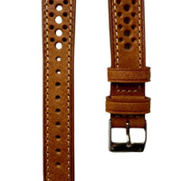Thumbnail for Enzo Genuine Italian Perforated Rally Racing Watch Strap