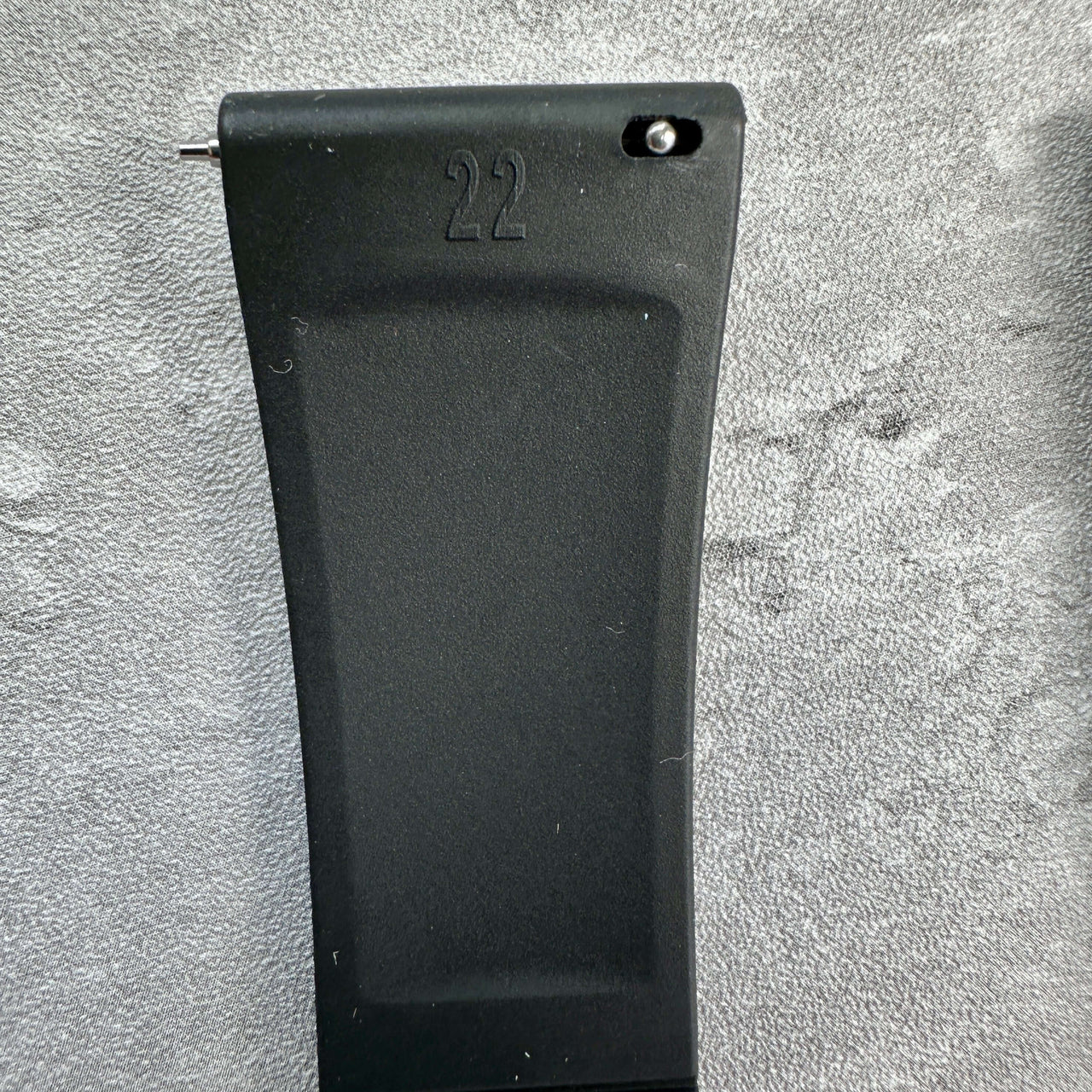 FKM Precision- Black Rubber CTS Watch Strap – Precise Fit, Uncompromising Comfort