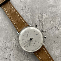 Thumbnail for Epsom Calfskin Handmade Leather Watch Strap
