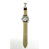 Thumbnail for Genuine Leather Calfskin Premium Watch Strap with Stainless Steel Deployant Butterfly Clasp