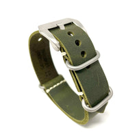 Thumbnail for Italian Crazy Horse Leather Military Style Watch Straps
