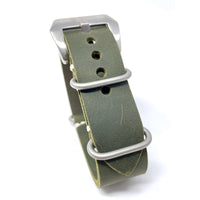 Thumbnail for Italian Crazy Horse Leather Military Style Watch Straps