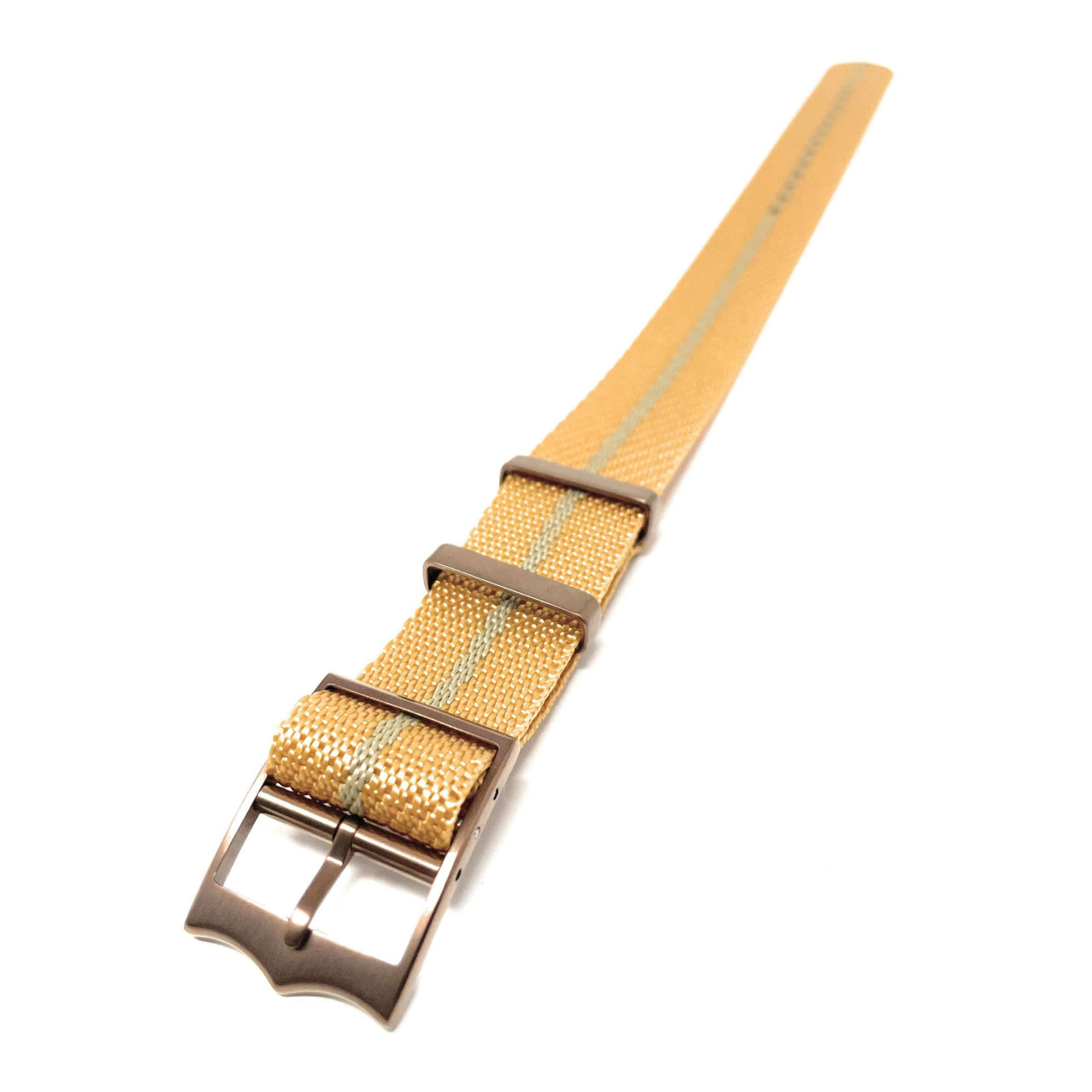 Tudor Style Fabric Knit Military Style - Luxury Gold and Sand