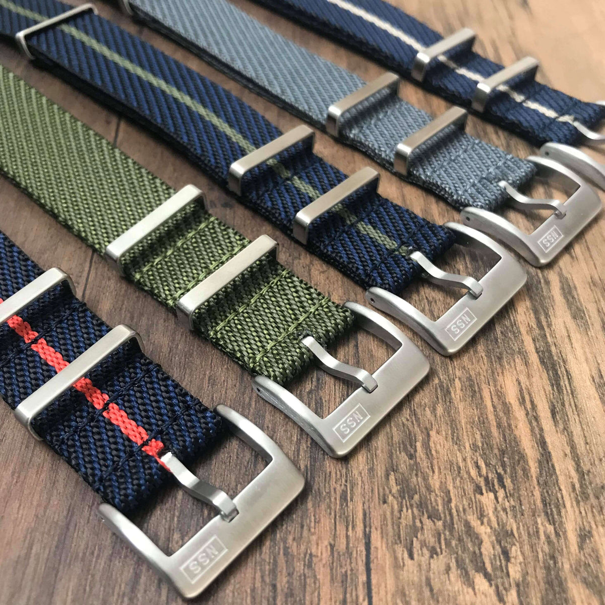 Tudor Style Fabric Single Pass Straps