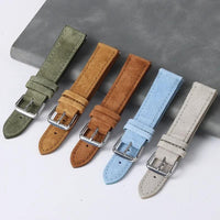 Thumbnail for Suede Watch Strap Premium Hand-made