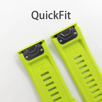 Thumbnail for QuickFit 22mm 26mm Strap for Garmin Epix Gen 2 Silicone Watch Strap for Garmin Fenix 7 7X 5Plus 6XPro Enduro 2