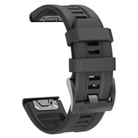 Thumbnail for QuickFit 22mm 26mm Strap for Garmin Epix Gen 2 Silicone Watch Strap for Garmin Fenix 7 7X 5Plus 6XPro Enduro 2