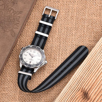 Thumbnail for Classic Military Style Watch Strap- Ribbed