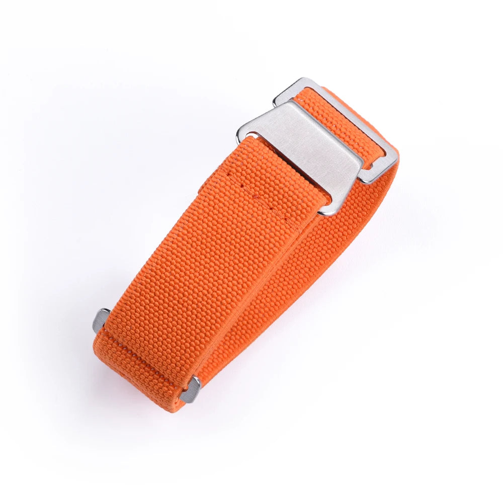 Marine Nationale Military Style Elastic Strap - Orange