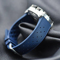 Thumbnail for Black Tropical FKM Rubber Watch Strap