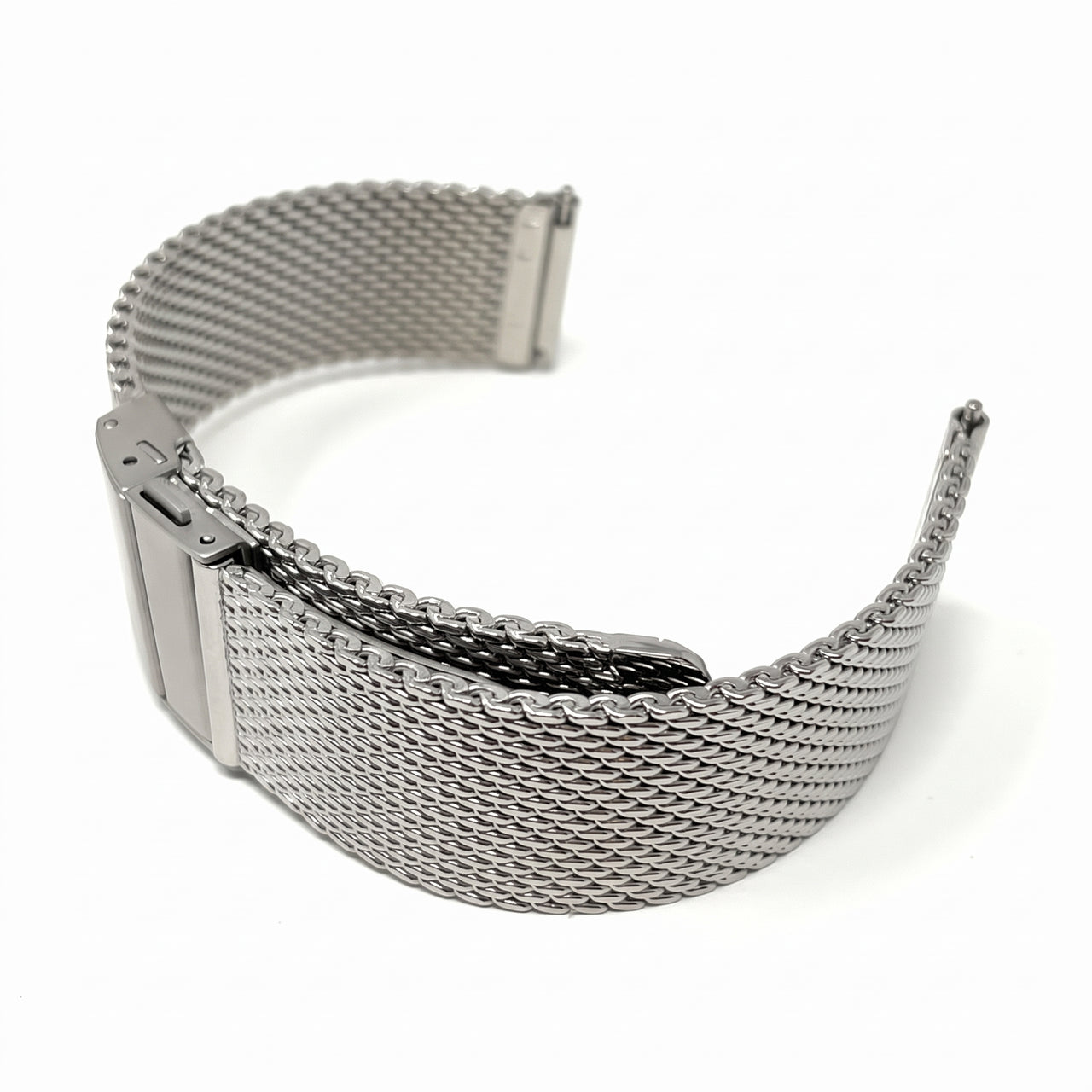 Bond Milanese Mesh Stainless Steel Watch Strap- Premium Butterfly Buckle Clasp