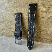 Thumbnail for Buffalo Embossed Nappa Leather Watch Strap