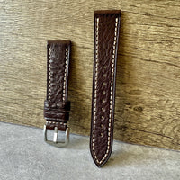 Thumbnail for Buffalo Embossed Nappa Leather Watch Strap