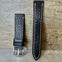 Thumbnail for Buffalo Embossed Nappa Leather Watch Strap