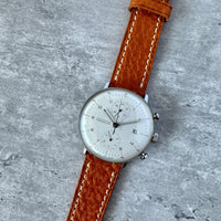 Thumbnail for Buffalo Embossed Nappa Leather Watch Strap