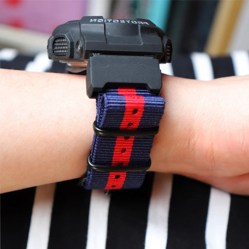 Classic Military Style Strap for G-Shock Watch