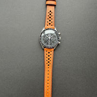 Thumbnail for Enzo Genuine Italian Perforated Rally Racing Watch Strap