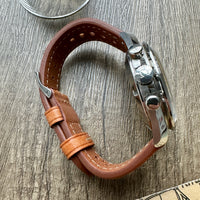 Thumbnail for Enzo Genuine Italian Perforated Rally Racing Watch Strap