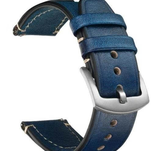 Genuine Leather Vintage Style Quick Release Watch Strap- 'The Kempson'