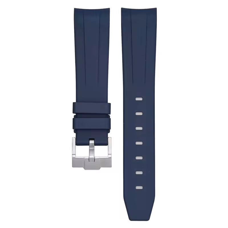 FKM Rubber Curved Watch Strap Rolex, Omega and Other Luxury Watches