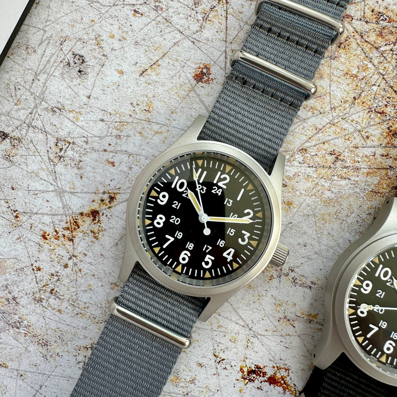 The Essential Strap Pack- (Three of our best-selling Classic Military watch straps)
