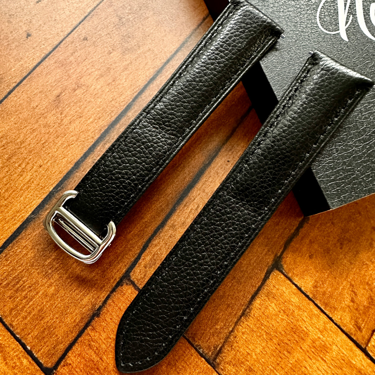 Genuine Leather Replacement Watch Strap For Cartier Tank Solo