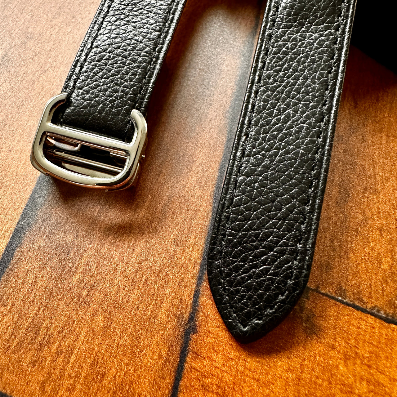 Genuine Leather Replacement Watch Strap For Cartier Tank Solo