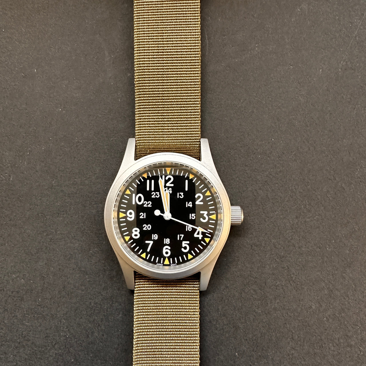 Single Pass Nylon Military Watch Strap Pack Of Four Straps