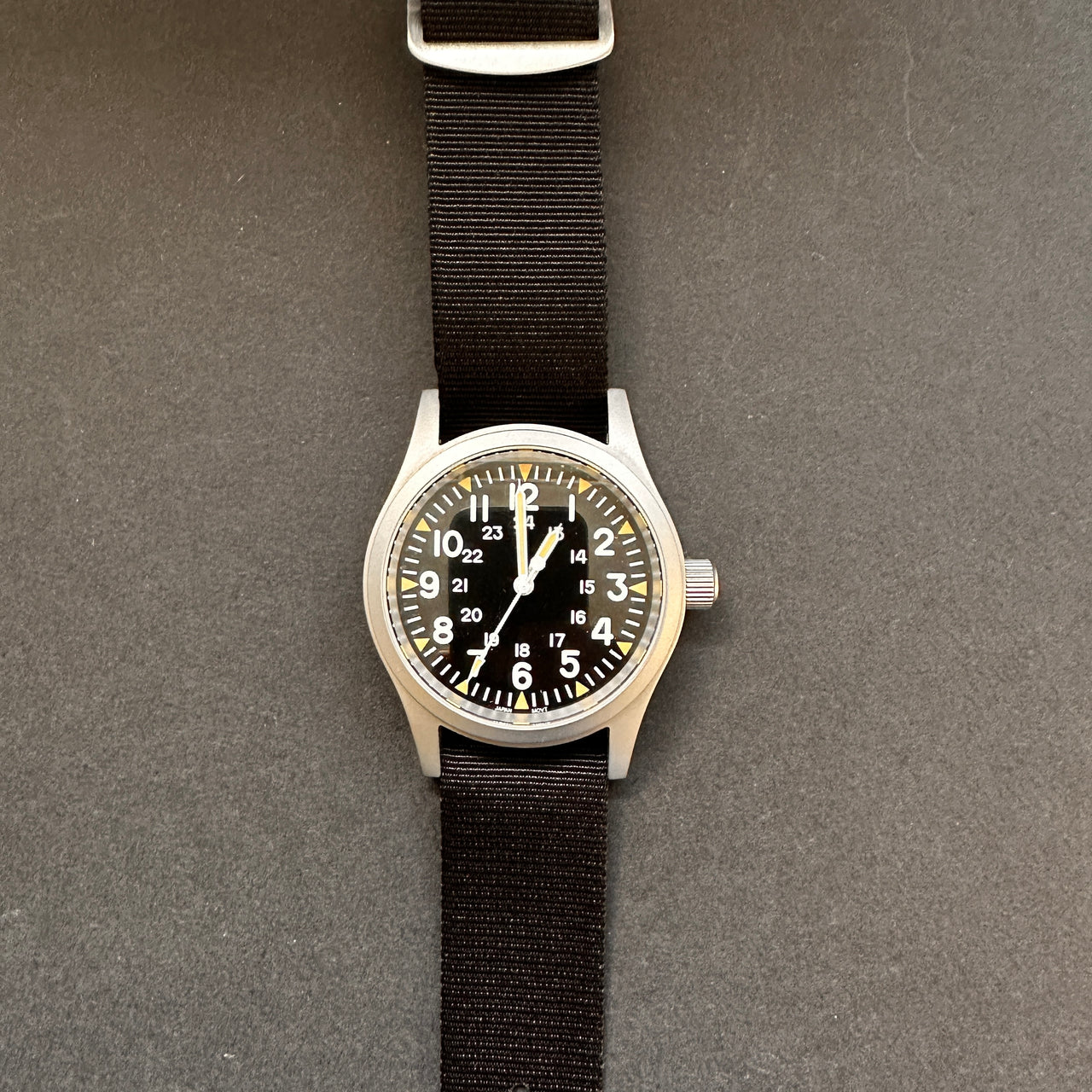 Single Pass Nylon Military Watch Strap Pack Of Four Straps