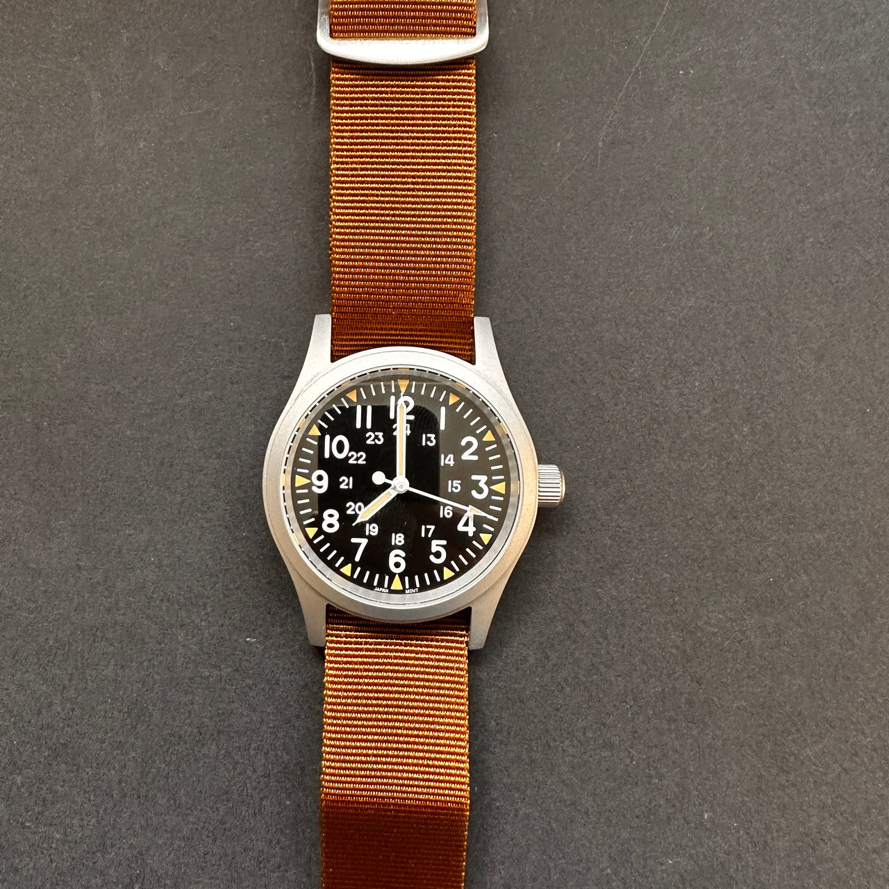 Single Pass Nylon Military Watch Strap Pack Of Four Straps