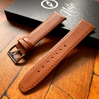 Thumbnail for Classic Soft Calfskin Genuine Leather Watch Strap -Dress Style • Soft Padded