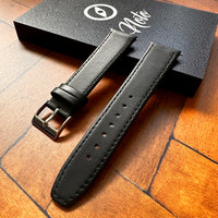 Thumbnail for Classic Soft Calfskin Genuine Leather Watch Strap -Dress Style • Soft Padded
