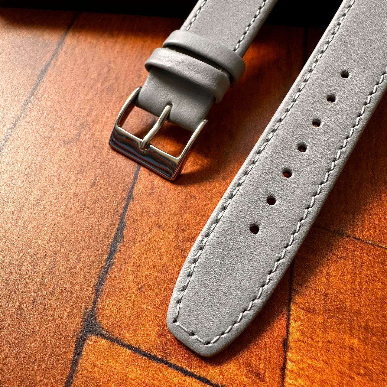Classic Soft Calfskin Genuine Leather Watch Strap -Dress Style • Soft Padded