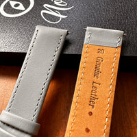 Thumbnail for Classic Soft Calfskin Genuine Leather Watch Strap -Dress Style • Soft Padded