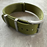 Thumbnail for Nylon Field Watch Strap With Sandblasted Hardware