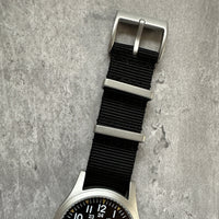 Thumbnail for Nylon Field Watch Strap With Sandblasted Hardware