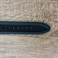 Thumbnail for Black Silicone Rubber Divers Watch Strap