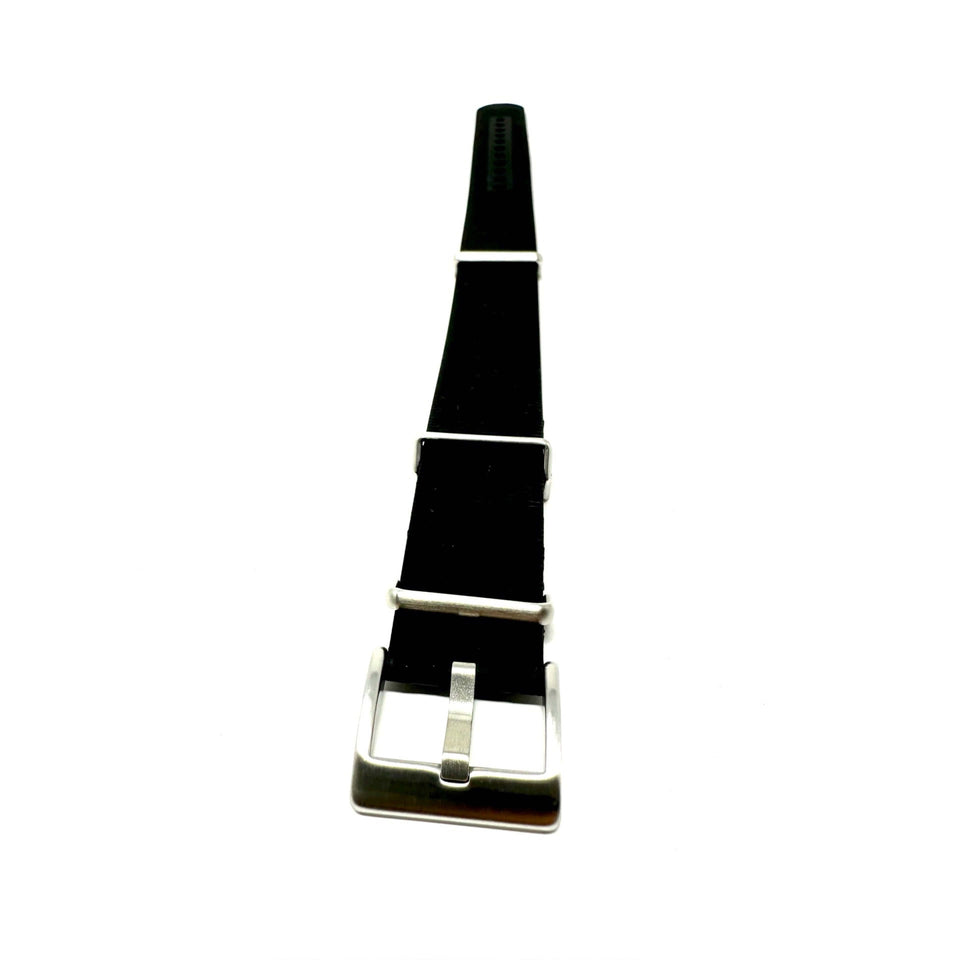 Rubber NATO Strap Black