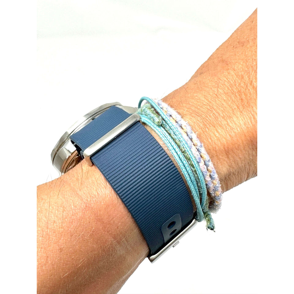 Rubber NATO Strap Blue