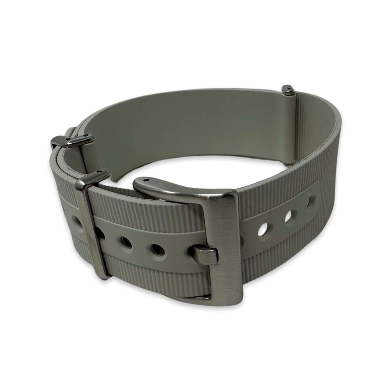 Rubber NOTO Watch Strap Crafted From Premium Ribbed FKM Rubber