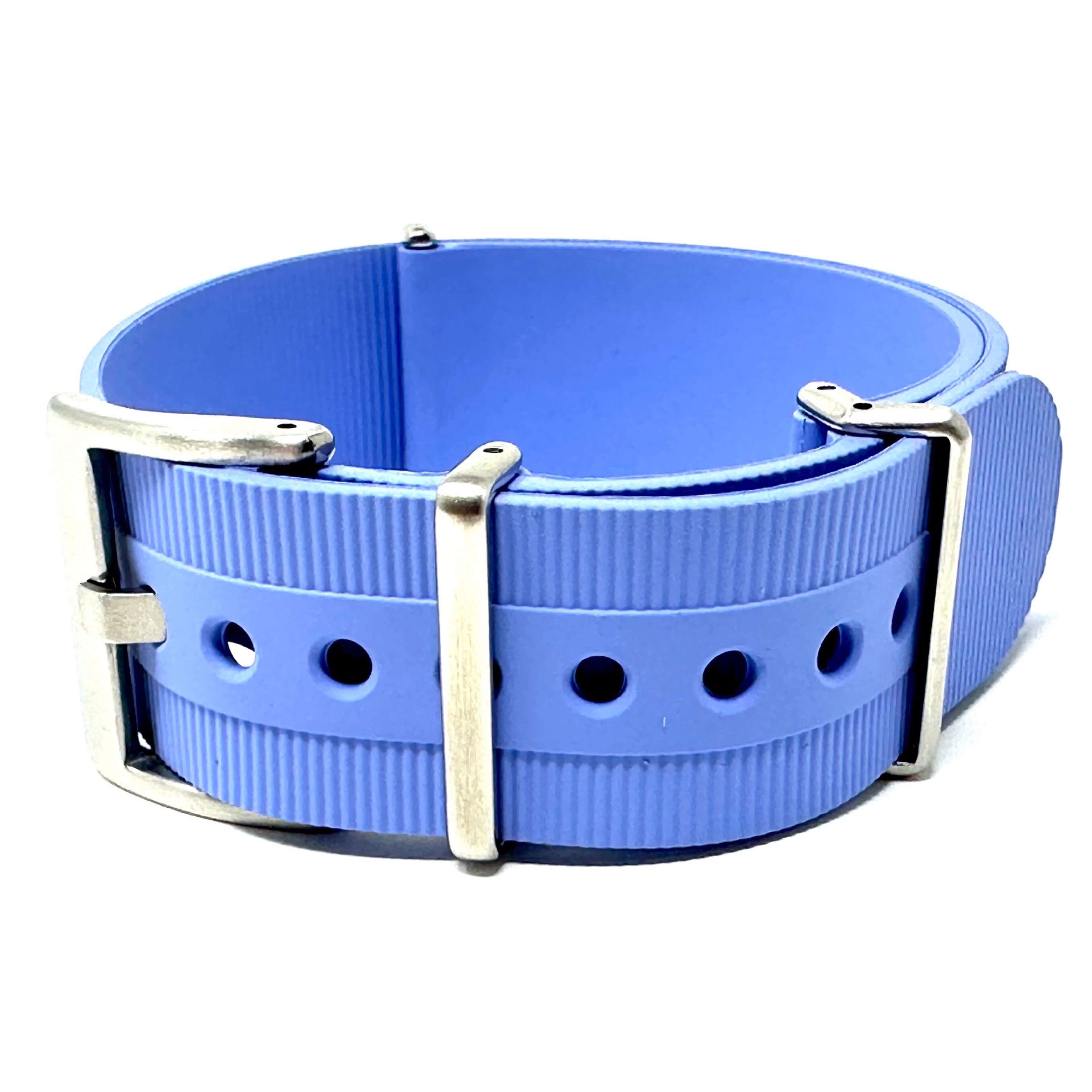 Rubber NOTO Watch Strap Crafted From Premium Ribbed FKM Rubber