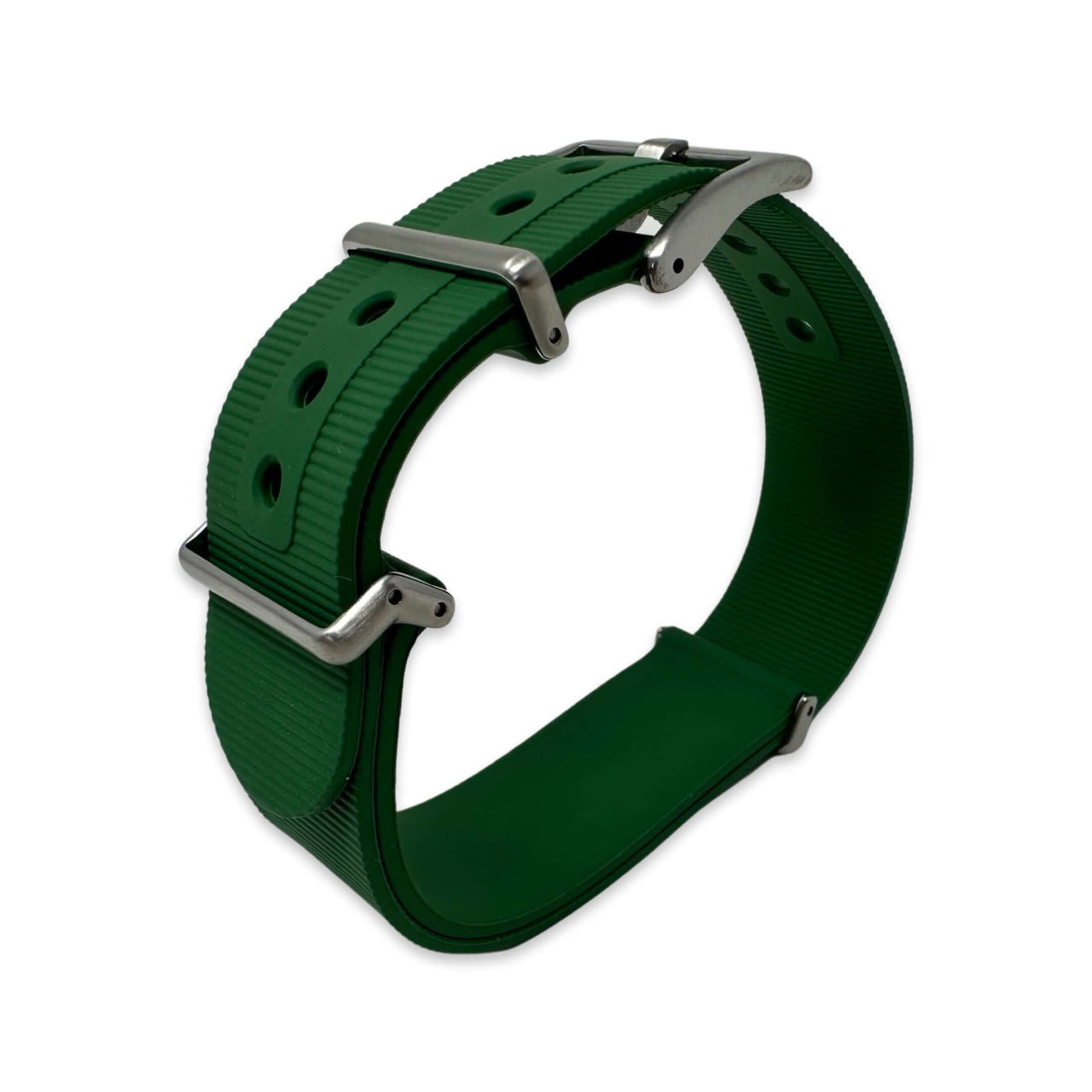 Rubber NOTO Watch Strap Crafted From Premium Ribbed FKM Rubber