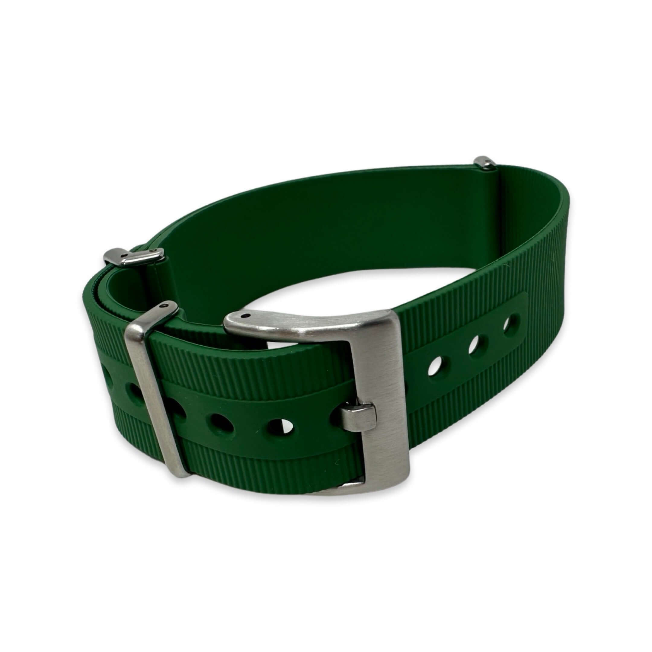 Rubber NOTO Watch Strap Crafted From Premium Ribbed FKM Rubber