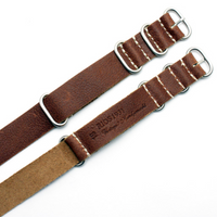 Thumbnail for Leather NATO Strap by Rios