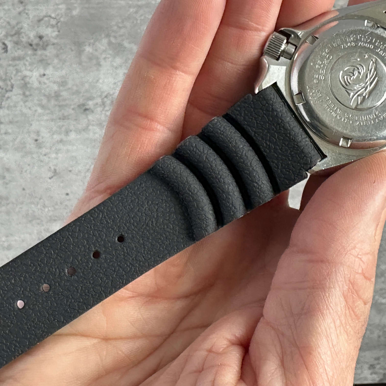 Seiko Dive Watch Replacement Watch Strap – Classic Polyurethane or Scuba Silicone Z22