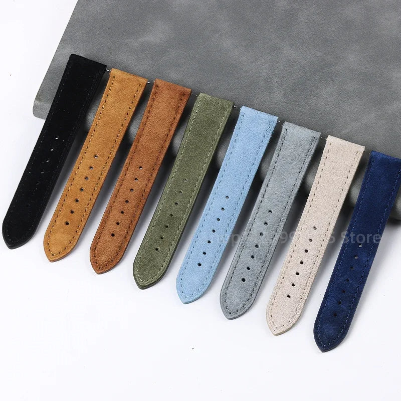 Suede Watch Strap Premium Hand-made
