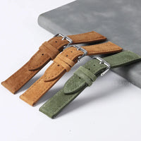 Thumbnail for Suede Watch Strap Premium Hand-made