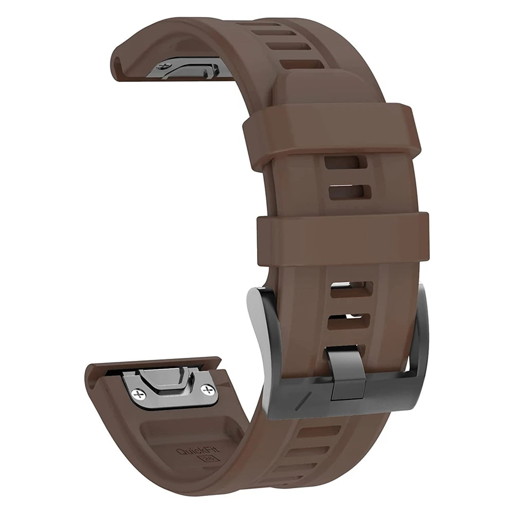 QuickFit 22mm 26mm Strap for Garmin Epix Gen 2 Silicone Watch Strap for Garmin Fenix 7 7X 5Plus 6XPro Enduro 2