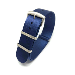 Seatbelt Military Style Watch Strap - Blue Majestic